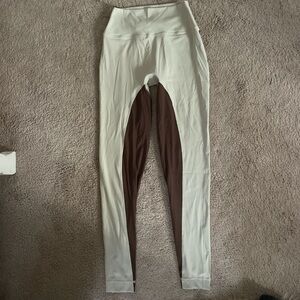 Two-Tone High-Waisted Leggings